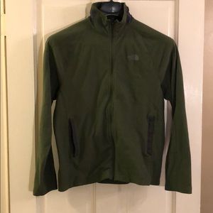 Full-zip North Face men’s fleece jacket Medium